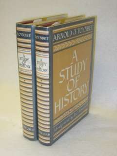   Toynbee   A STUDY OF HISTORY   Abridgement by Somervell 2vols 1962