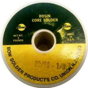  Solder Rosin Core 60/40 1/8 5lb.