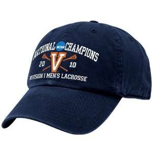  47 Virginia Cavaliers Navy Blue 2010 NCAA Division I Mens Lacrosse 