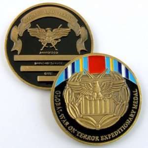  GLOBAL WAR ON TERROR EXPEDITIONARY CHALLENGE COIN V018 