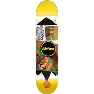  Almost Marnell Circle Collage Skateboard Deck   8.0 Resin 