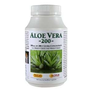  Aloe Vera 200 180 Capsules