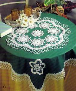LOVELY Acanthus Tablecloth/ Doily/CROCHET PATTERN  