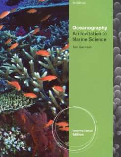 Oceanography An Invitation to Marine Science 7th Edition By Tom S 