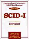Structured Clinical Interview for DSM IV Axis I Disorders (SCID I 