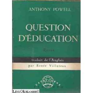Question déducation Anthony Powell  Books