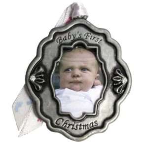  Gloria Duchin Pewter Babys First Photo Ornament with 