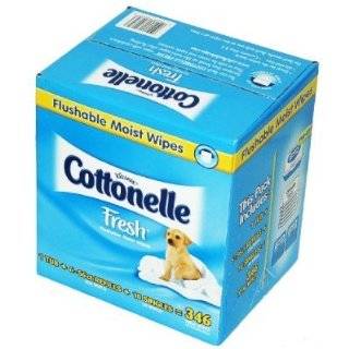 Kleenex Cottonelle Fresh Flushable Moist Wipes   346 Moist Wipes by 
