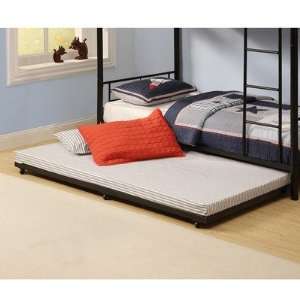  Walker Edison WLK1240 Twin Roll Out Trundle Bed Frame 