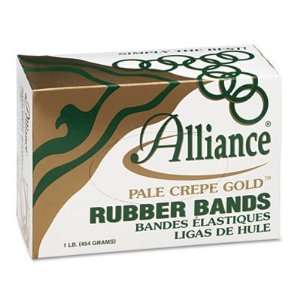  Alliance Rubber Pale Crepe Gold Rubber Band   Size 30   2 