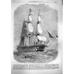   1861 CRUISE ROYAL HIGHNESS PRINCE ALFRED GEORGE SHIP