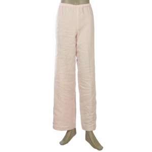 Sutton Studio Womens Pink Linen Basic Pants S  
