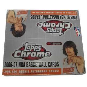  2006/7 Topps Chrome NBA (24 packs)   NBA Sports 