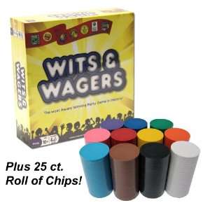   Pack inlcudes Wits and Wagers and 25 Ct Pack of Chips Toys & Games