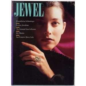   JEWEL Premiere Issue Winter 1988 Jewelry Gems Watches 