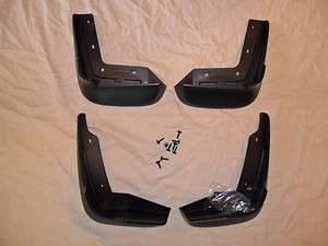 NEW FACTORY OEM ACURA TL REAR FRONT ACCESSORY SPLASH MUD BUG GUARDS 