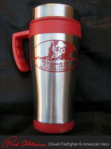 Red Adair Travel Mug  