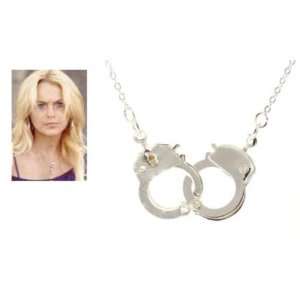  Handcuff Necklace SILVER Case Pack 3 