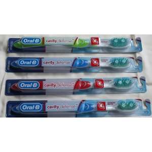  Oral B Cavity Defense Toothbrush Soft Set of 4 Health 