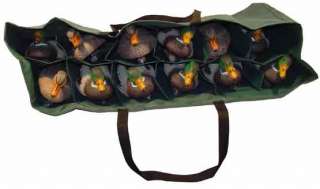   Decoy Bag , SLOTTED DECOY BAG 12 SLOTS  Color Green Made in USA  