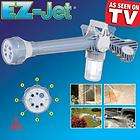 AS SEEN ON TV EZ JET WATER CANNON NOZZLE PRESSURE CLEANING 8 FUNCTION 