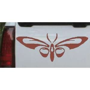 Brown 10in X 4.0in    Tribal Butterfly Butterflies Car Window Wall 