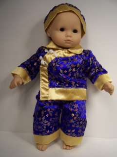 Asian China Costume Doll Clothes For Bitty Baby Twins♥  