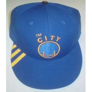  Golden State Warriors the City Flat Brim Fitted Adidas Hat 