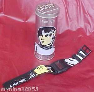 Star Wars Episode IV New Hope Wrist Watch w/Tube Tin  