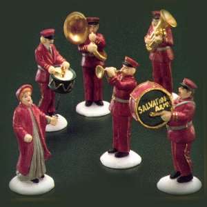  Department 56 Salvation Army Band Porcelain Figurines 