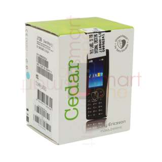 Sony Ericsson J108 Cedar Silver/White + BLUETOOTH FEDEX  