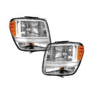 Dodge Nitro Headlight OE Style Replacement Headlights Headlamps Driver 
