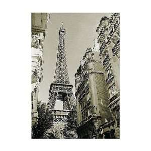  Eiffel Tower Street View #1 Finest LAMINATED Print 
