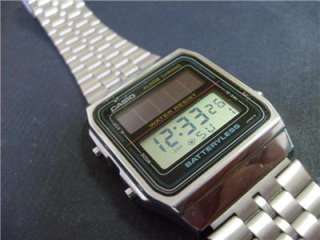 Casio Classic Digital Watch Retro Solar Alarm Vintage  