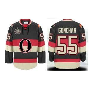  NHL Gear   Sergei Gonchar #55 Ottawa Senators Third Black 