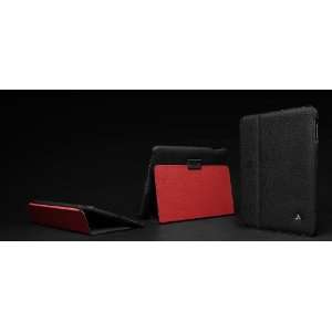  Black n Red Leather Agenda 2 for Apple iPad Electronics