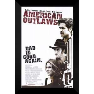 American Outlaws 27x40 FRAMED Movie Poster   Style A