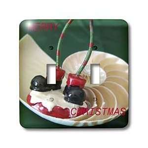 Florene Christmas   Dancing Santa   Light Switch Covers 