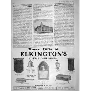   1909 COMMERCIAL UNIVERSITY BUILDING BERLIN ELKINGTON