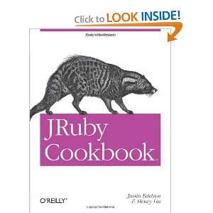  JRuby Cookbook [Paperback] Justin Edelson Books