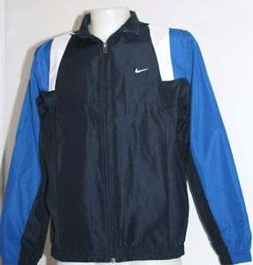 New Nike Men TENNIS Warm Up Navy/Blue and White  