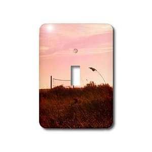 Florene Abstract Landscape   Volley In The Sand   Light Switch Covers 