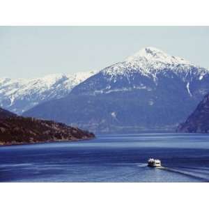 Howe Sound, Scenery on the Sea to Sky Highway, Near Vancouver, British 
