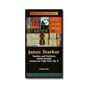  Janos Starker Video Set, Vols. 1 3 Musical Instruments