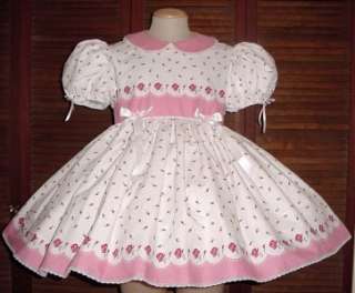 Adult Sissy Baby Dress Lovely Roses  by Annemarie  