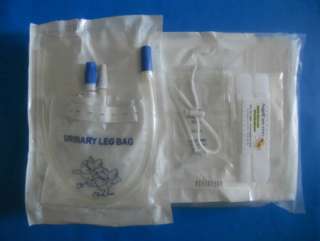 External Catheter Urine Gismo (XL) 20sets + Urinary Leg Bag (L 