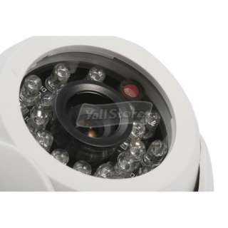 Surveillance CCTV Security 24IR Indoor 1/4 Sharp CCD Dome Camera 