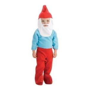  The Smurfs   Papa Smurf Child Costume Size 2 4 Toddler 