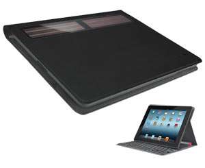   solar keyboard folio protects your ipad powered by light keyboard