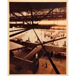  1943 Print Aircraft Plant Birmingham Alabama Wartime 